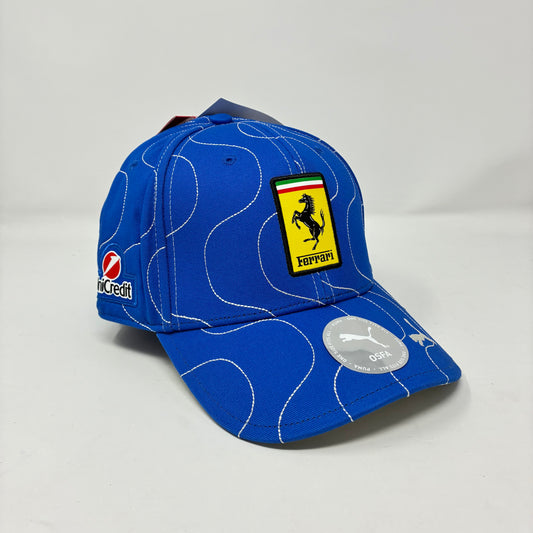 Scuderia Ferrari F1 Special Edition Monza GP Team Hat - Blue