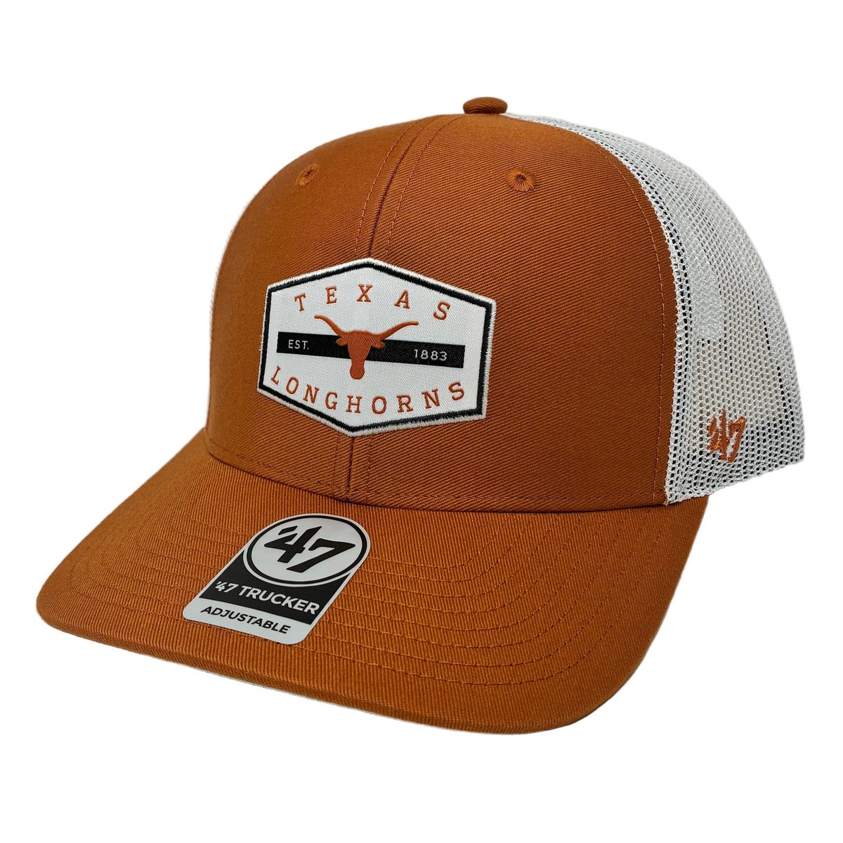 ‘47 Trucker Texas Longhorns Convoy Adjustable SnapBack Cap