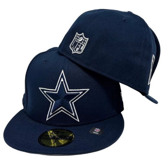 59Fifty Dallas Cowboys Banner Side D3 NVY