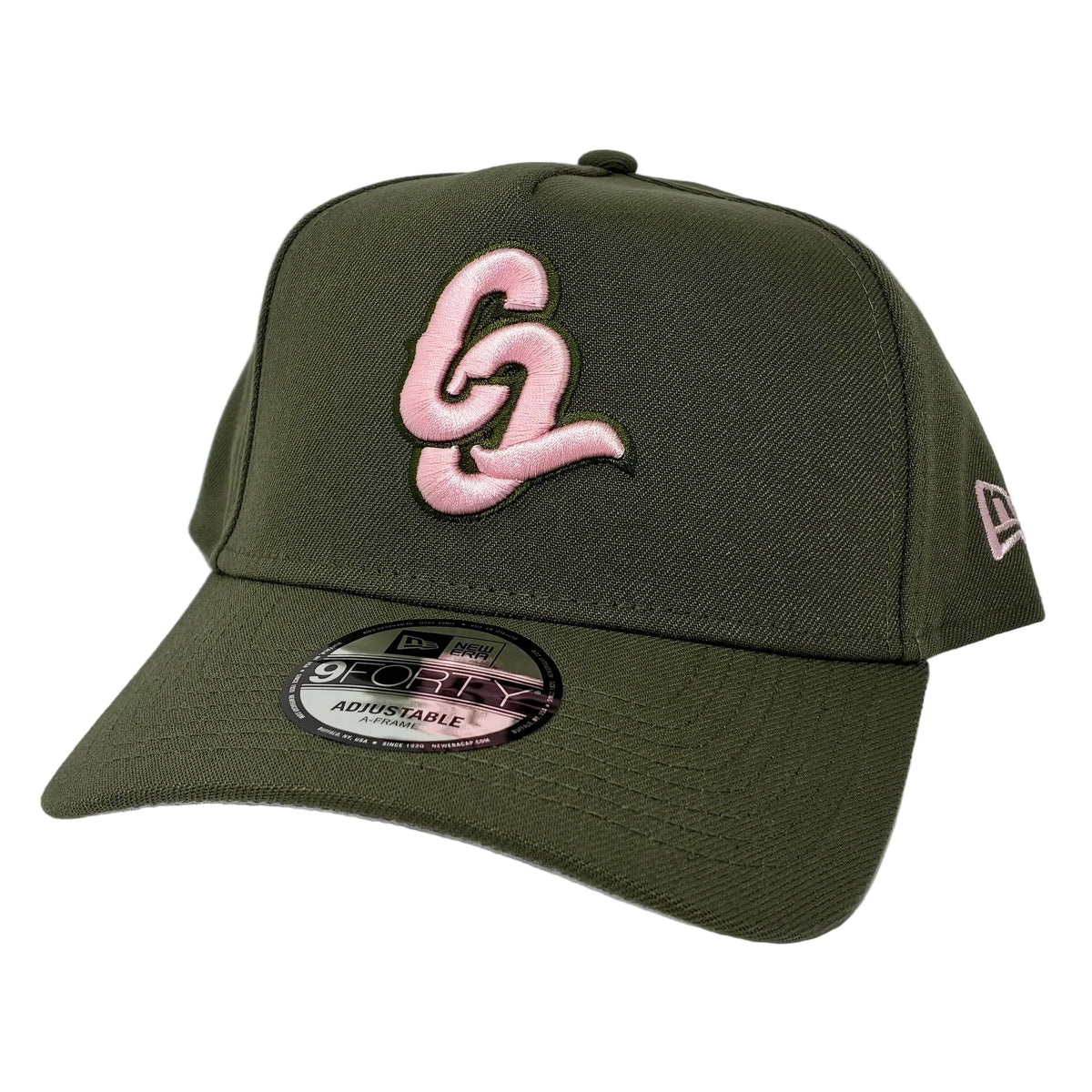 9Forty A-Frame Snapback LMB Conspiradores De Querétaro Olive - Gray UV Cap