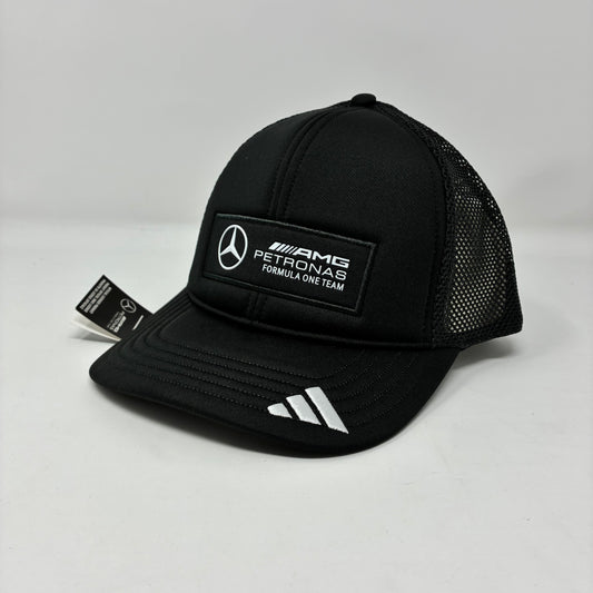 Mercedes - AMG Petronas Formula One Trucker Hat - Black/White