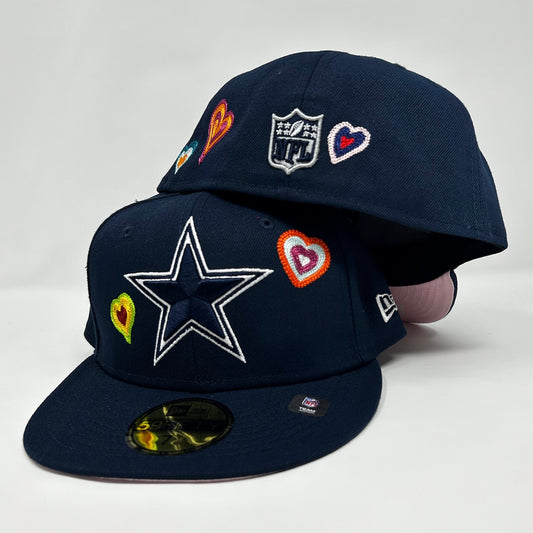 59Fifty Dallas Cowboys ChainStitchHeart NVY