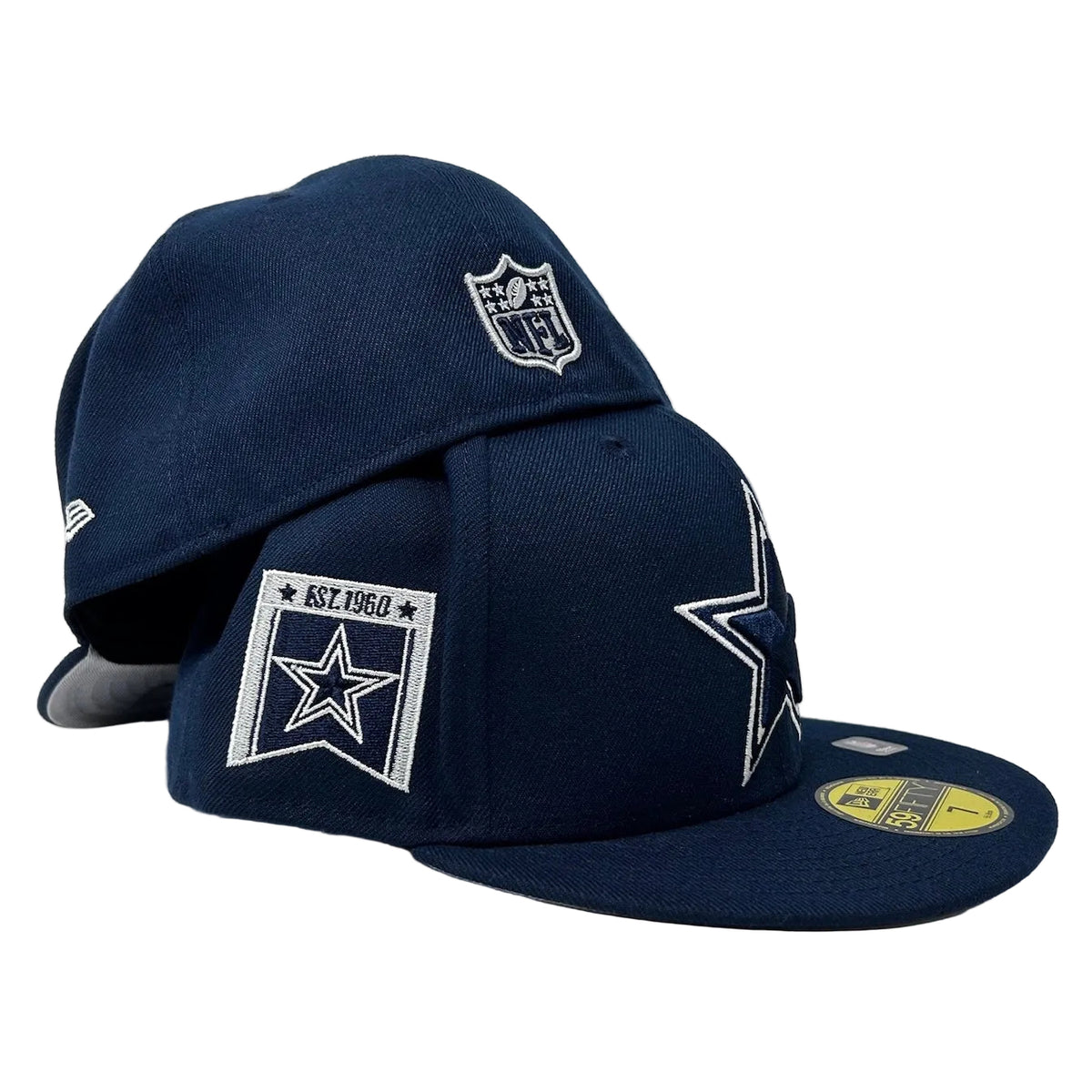 59Fifty Dallas Cowboys Banner Side D3 NVY
