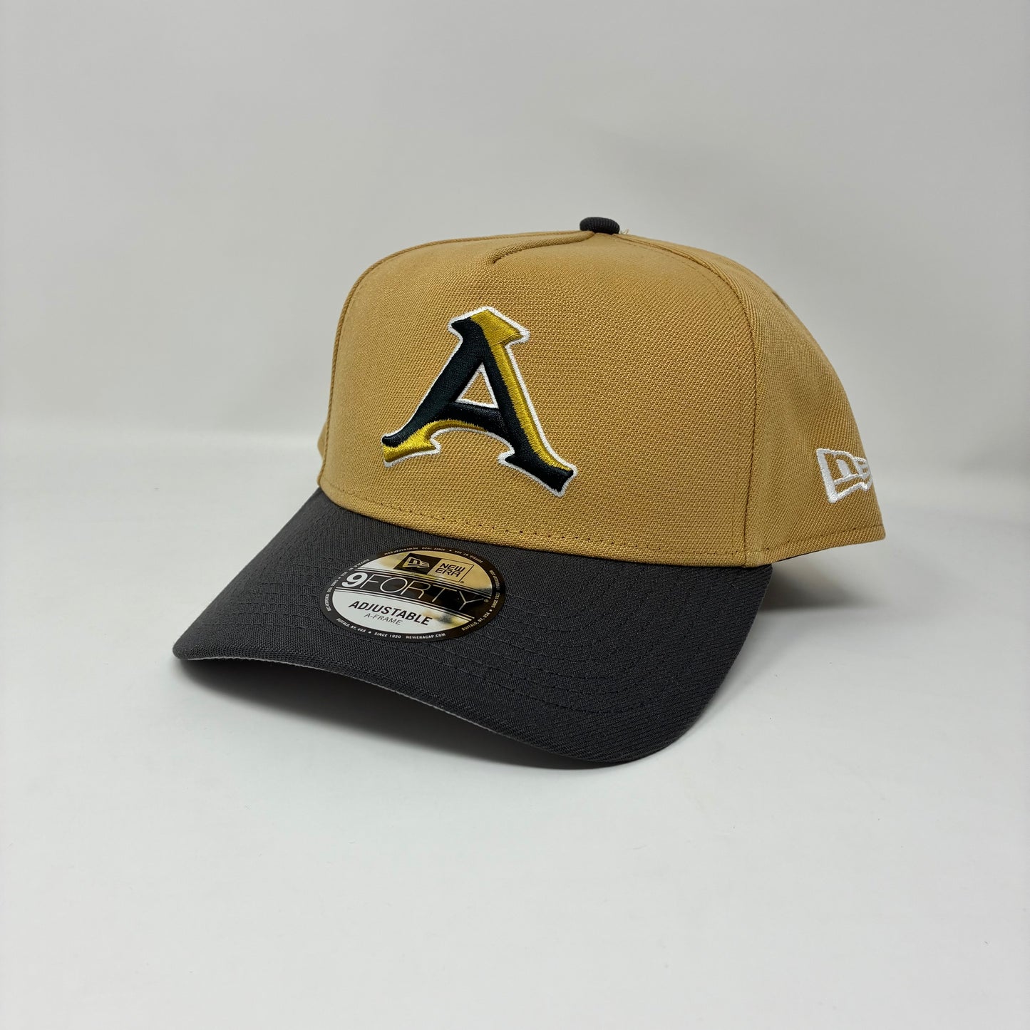 9Forty A-Frame Snapback LMB Acereros De Monclova Tan - Grey UV Cap