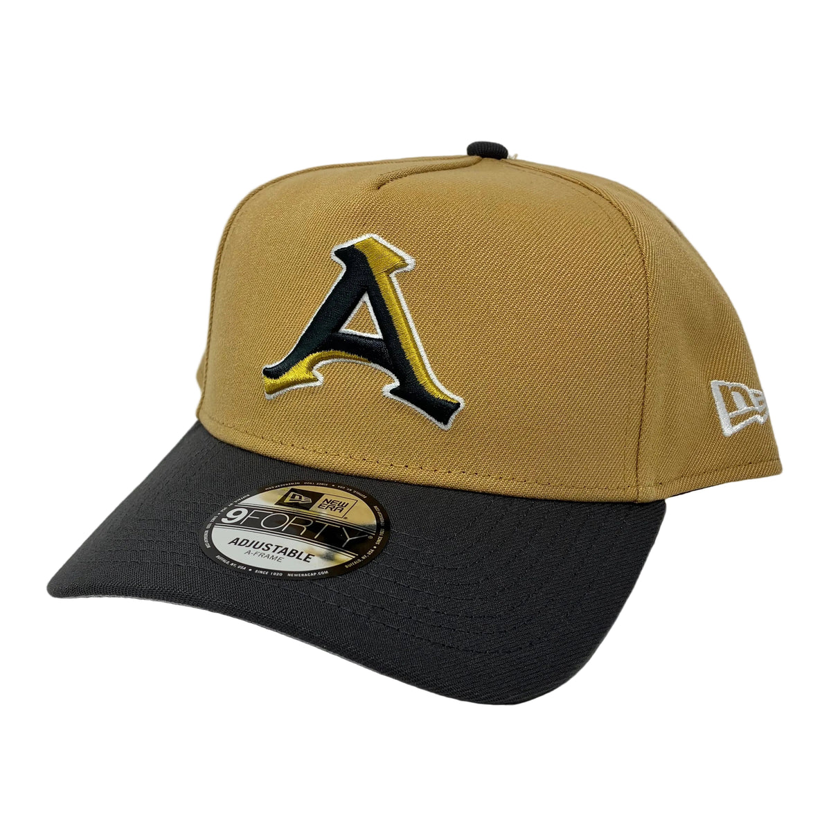 9Forty A-Frame Snapback LMB Acereros De Monclova Tan - Gray UV Cap