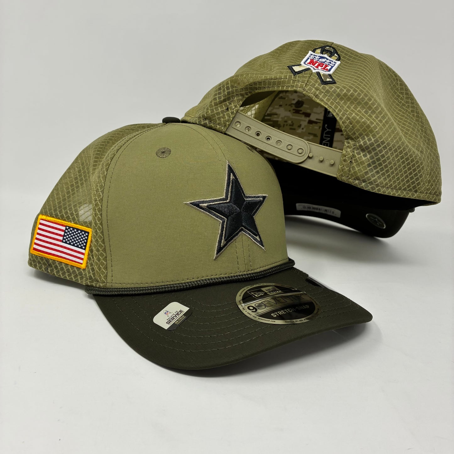 9Seventy NFL 25 STS Dallas Cowboys Stretch Snap Cap