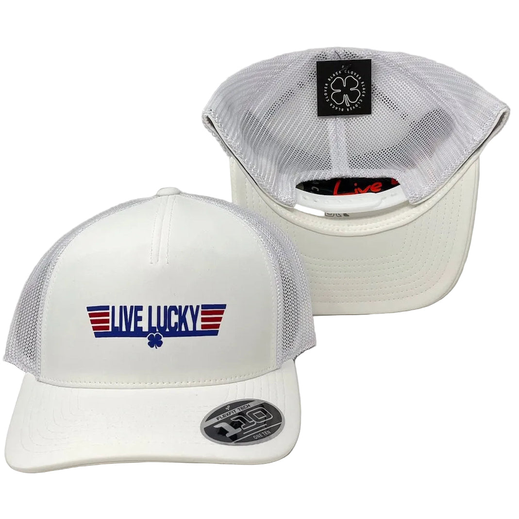Malla blanca ajustable Live Lucky