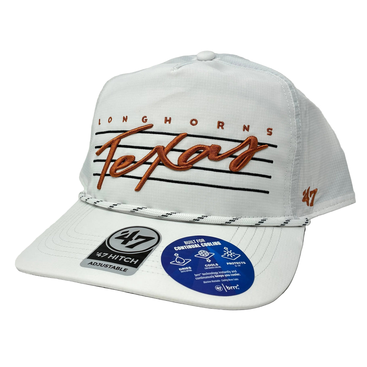 ‘47 Hitch Downburst Texas Longhorns Adjustable SnapBack Cap