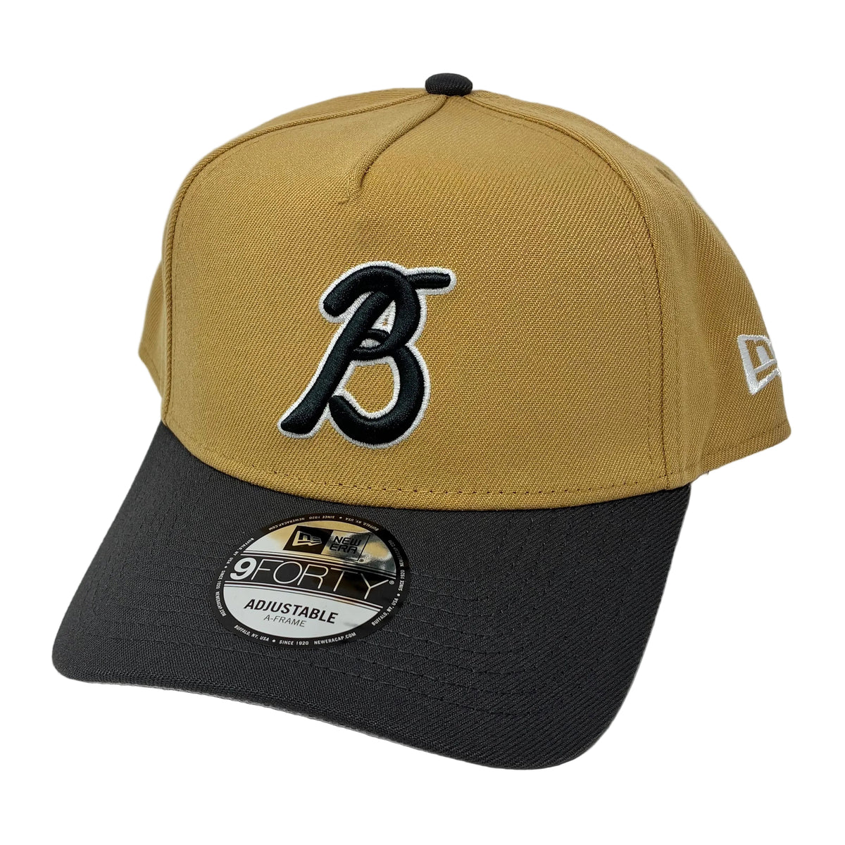 9Forty A-Frame Snapback LMB Bravos De León Tan - Gray UV Cap