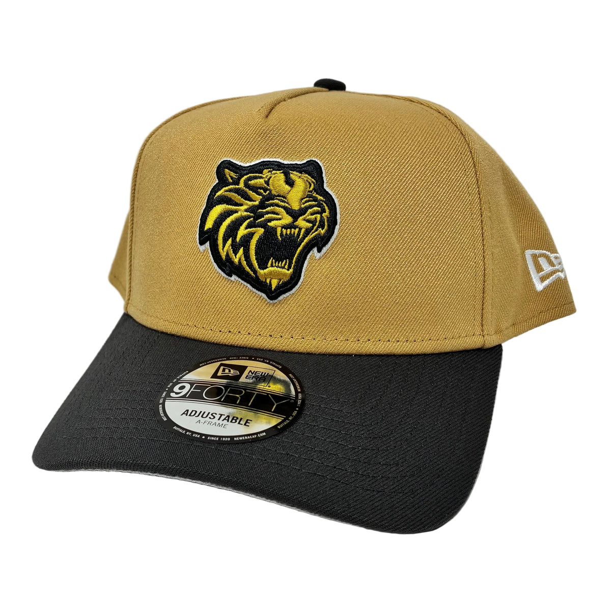 9Forty A-Frame Snapback LMB Tigres De Quintana Roo Tan - Gray UV Cap