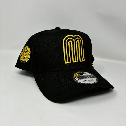 9Forty A-Frame Snapback Mexico World Baseball Classic Black/Black - Black UV Cap