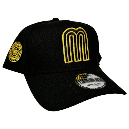 9Forty A-Frame Snapback Mexico World Baseball Classic Black/Black - Black UV Cap