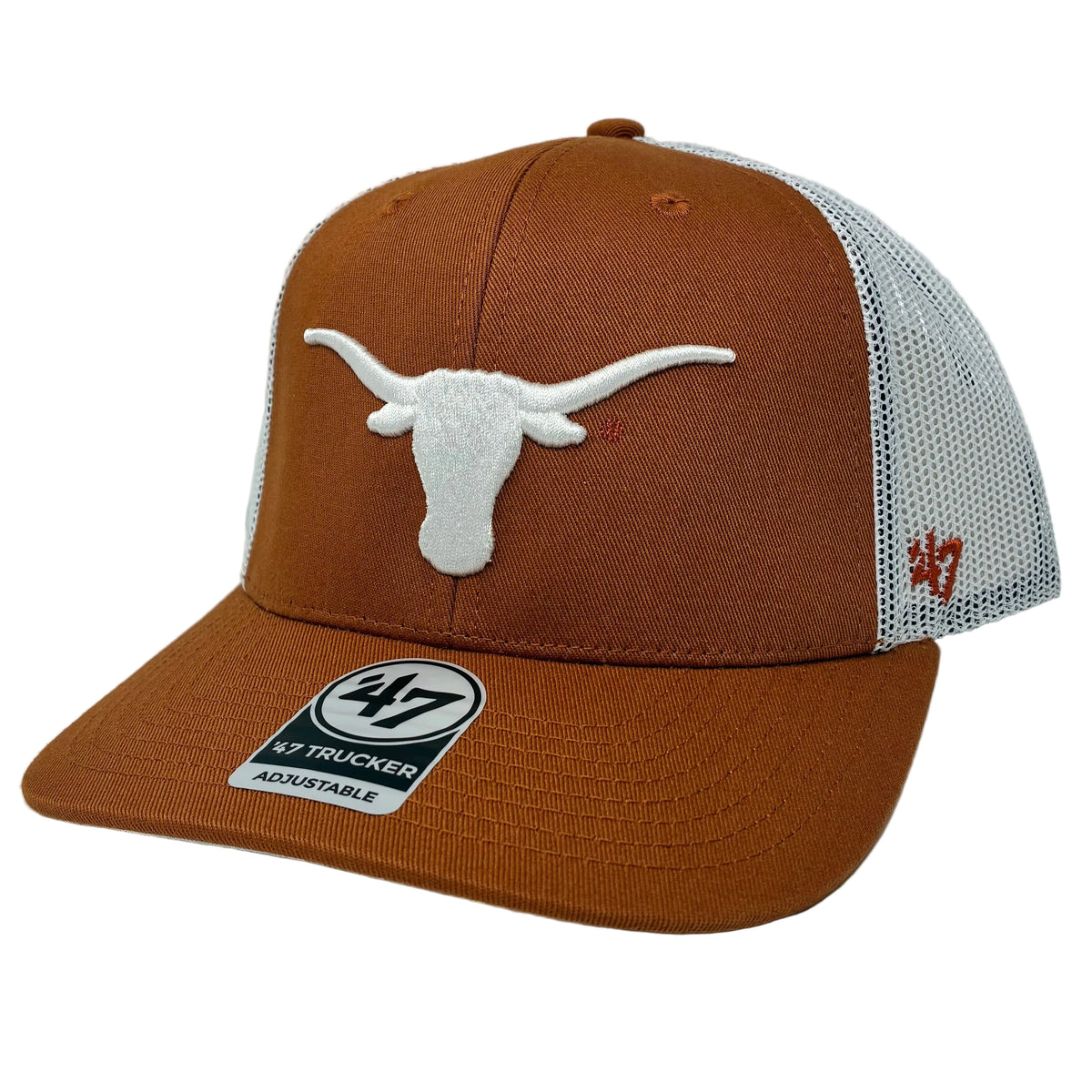 ‘47 Trucker Texas Longhorns Burnt Orange Cap OSFM