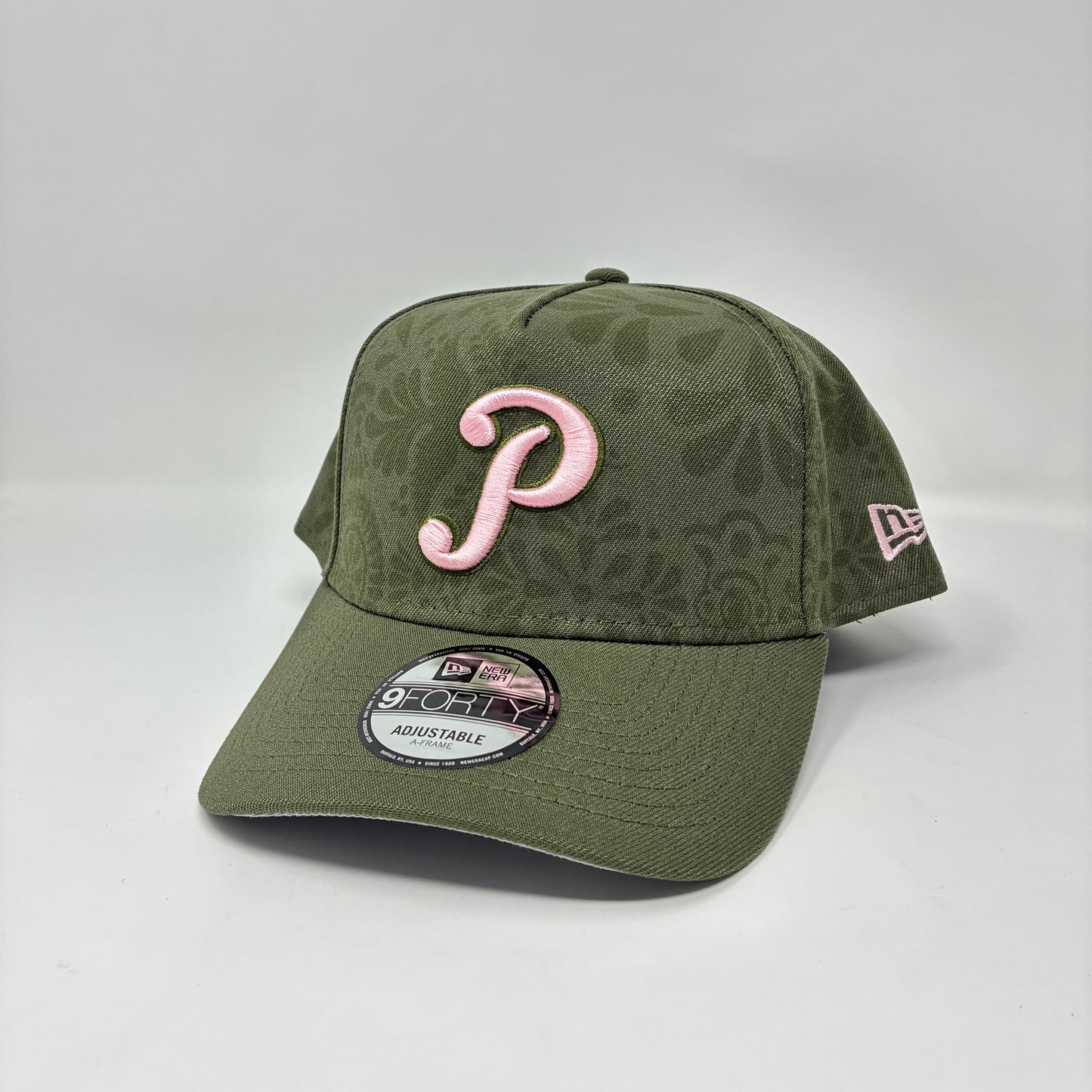 9Forty A-Frame Snapback LMB Pericos de Puebla Olive - Grey UV Cap