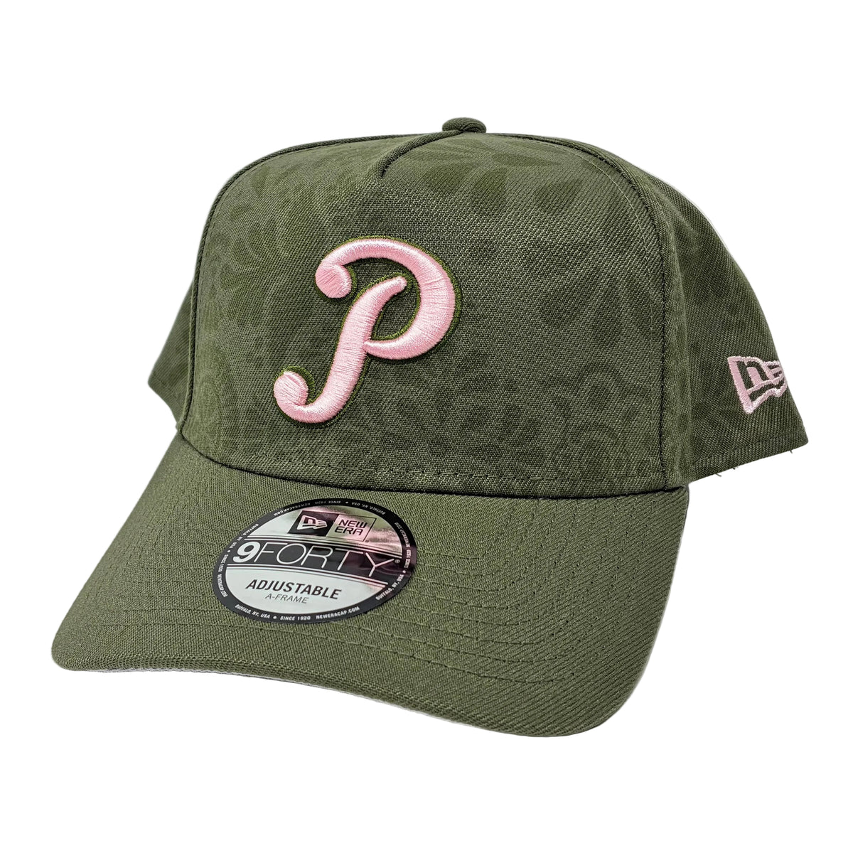 9Forty A-Frame Snapback LMB Pericos de Puebla Olive - Grey UV Cap