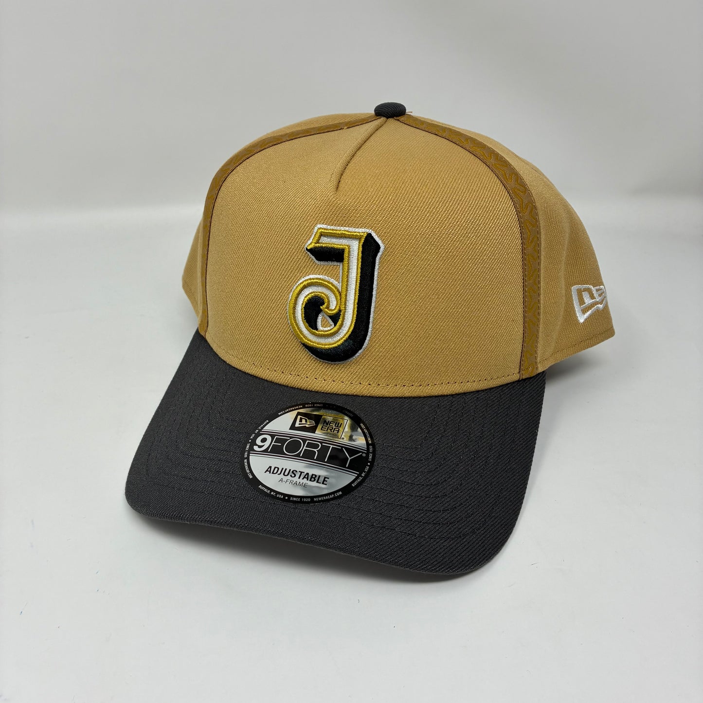 9Forty A-Frame Snapback LMB Charros De Jalisco Tan - Grey UV Cap