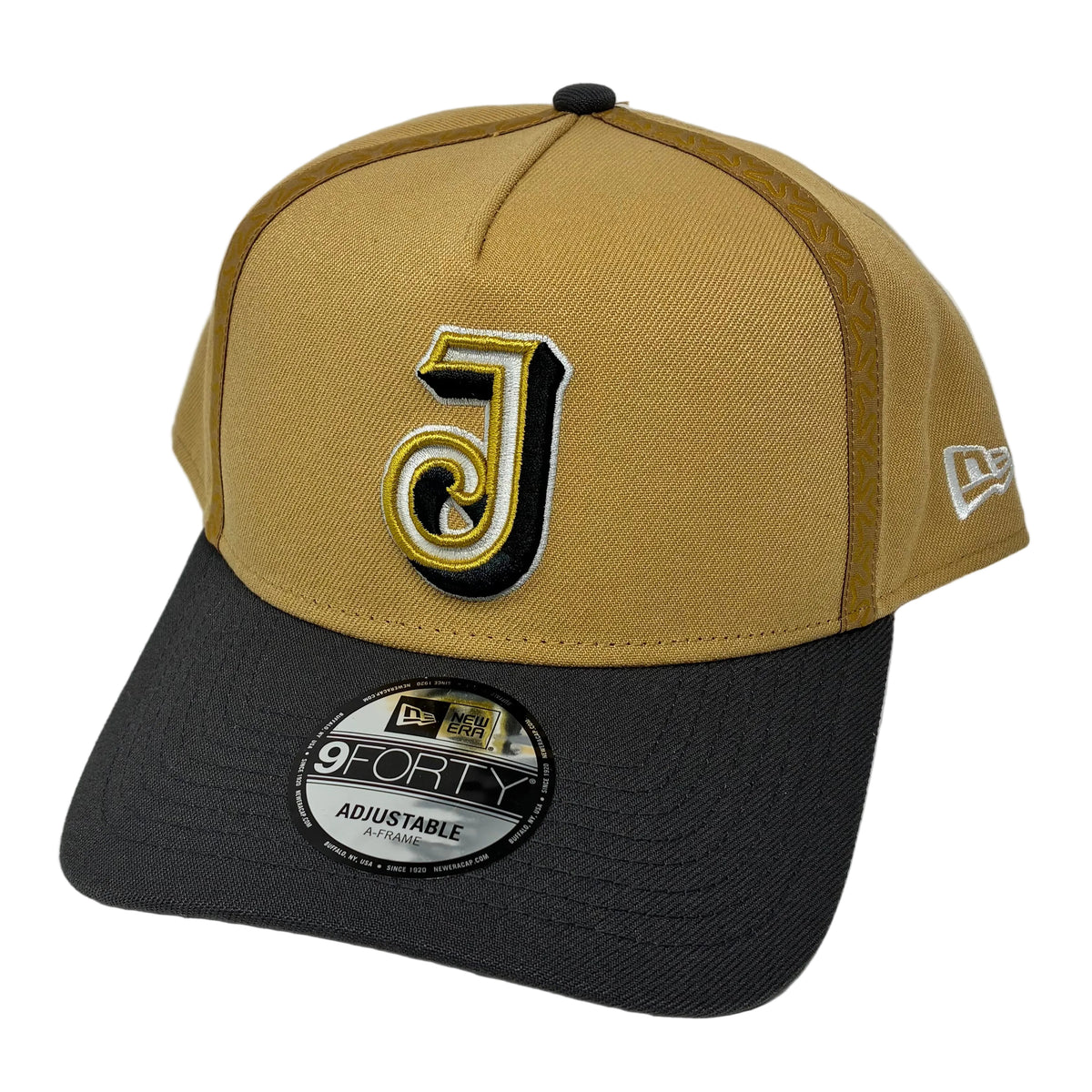 9Forty A-Frame Snapback LMB Charros De Jalisco Tan - Grey UV Cap