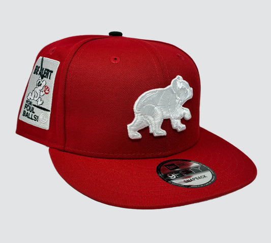 9Fifty Chicago Cubs 'Be Alert' Red Gerry Coke Cap- Grey UV