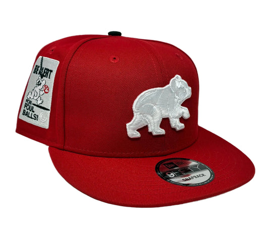 9Fifty Chicago Cubs 'Be Alert' Red Gerry Coke Cap- Grey UV
