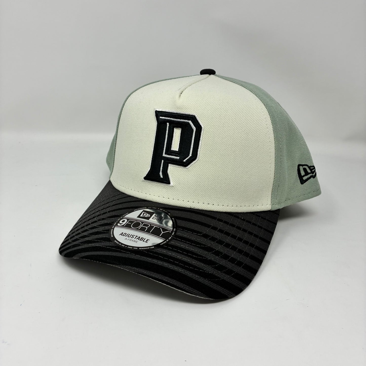 9Forty A-Frame Snapback LMB Pericos De Puebla White/Mint- Grey UV Cap