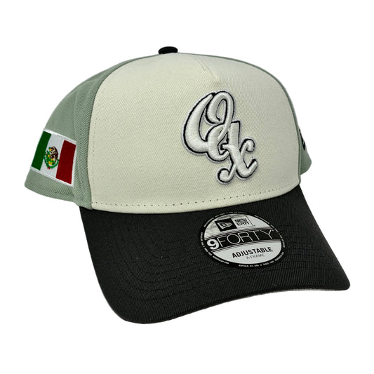 9Forty A-Frame Snapback LMB Guerreros de Oaxaca White/Mint- Grey UV Cap