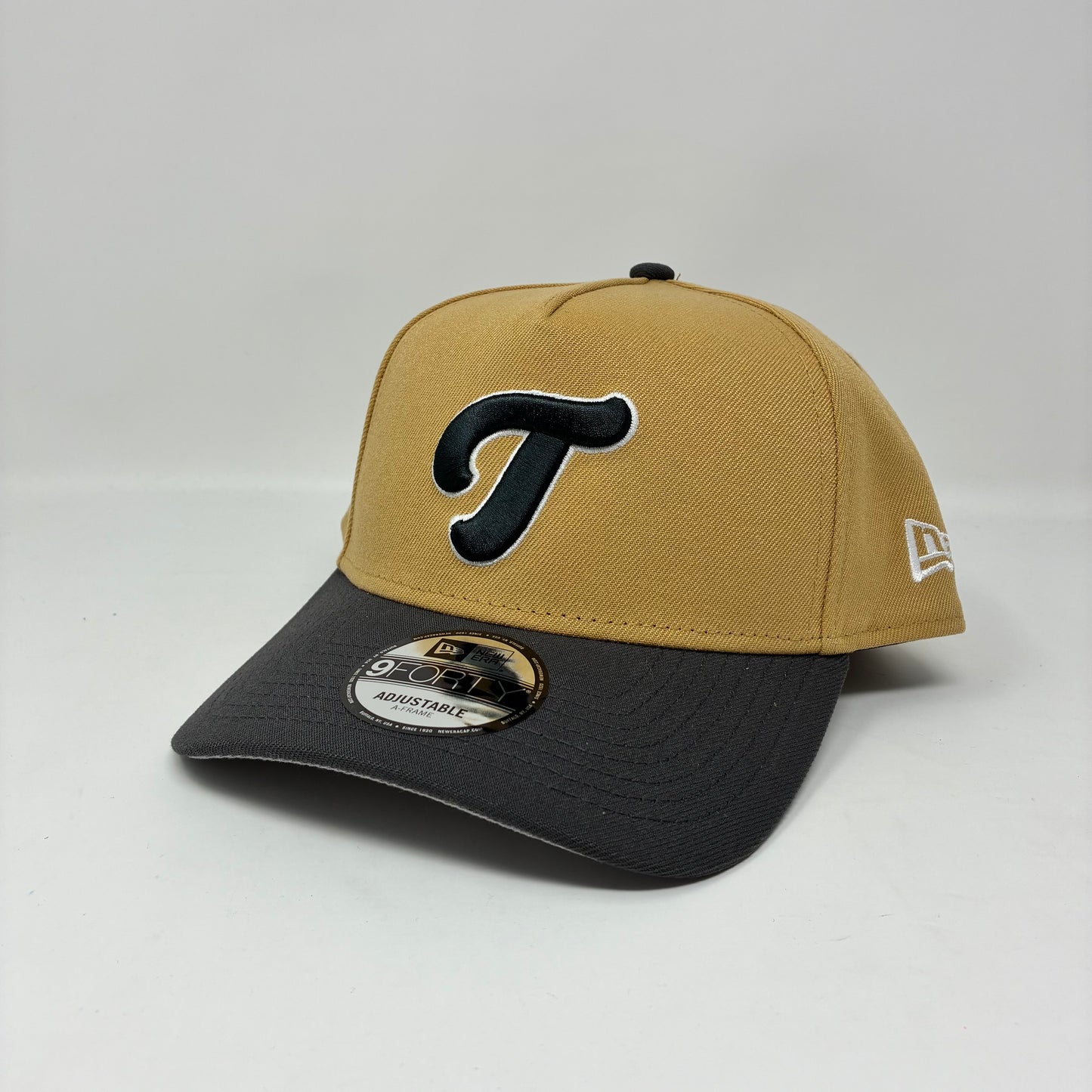 9Forty A-Frame SnapBack LMB Olmecas de Tabasco Tan - Grey UV Cap