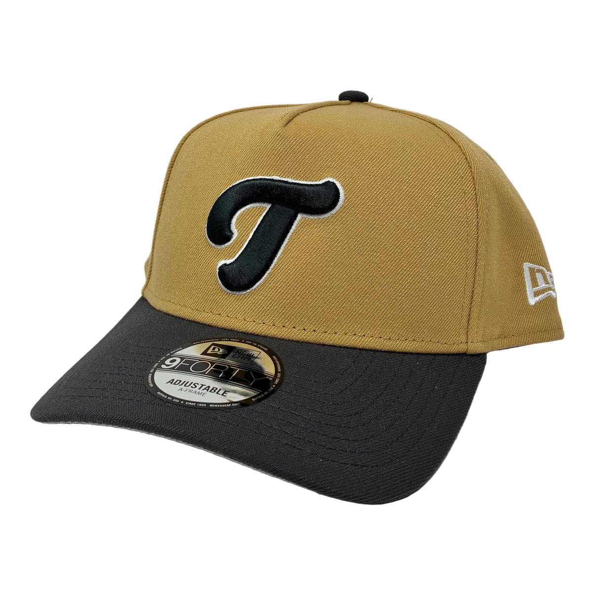 9Forty A-Frame SnapBack LMB Olmecas de Tabasco Tan - Gray UV Cap