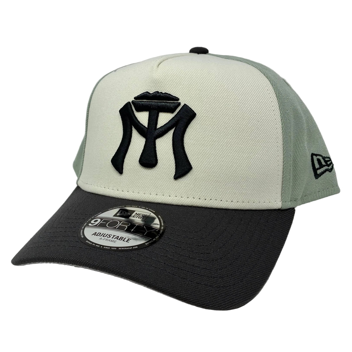 9Forty A-Frame Snapback LMB Sultanes de Monterrey White/Mint- Gray UV Cap