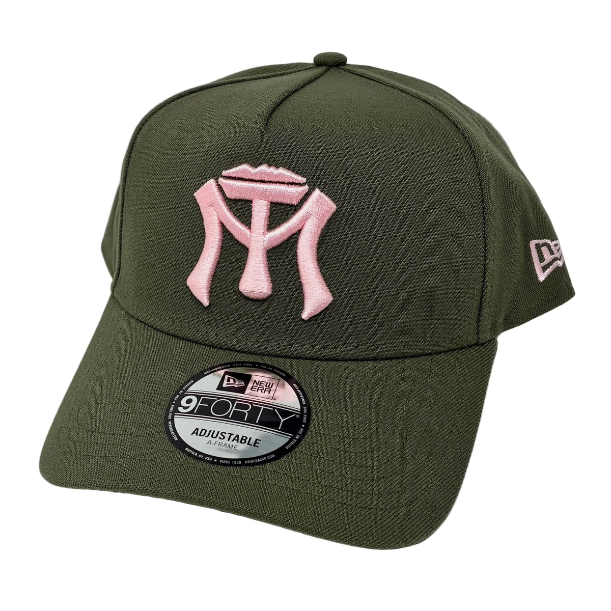 9Forty A-Frame Snapback LMB Sultanes de Monterrey Olive - Gray UV Cap