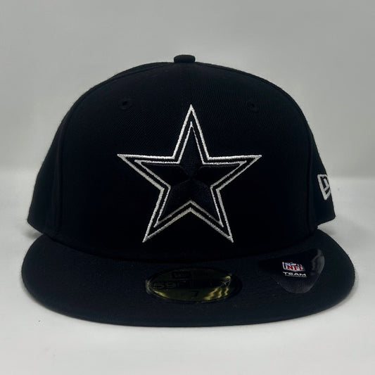 59Fifty Dallas Cowboys Black/White