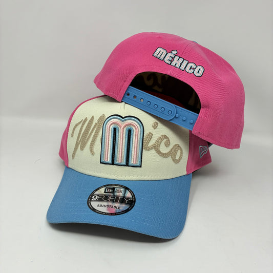 9Forty New era Mexico M Pink Cap