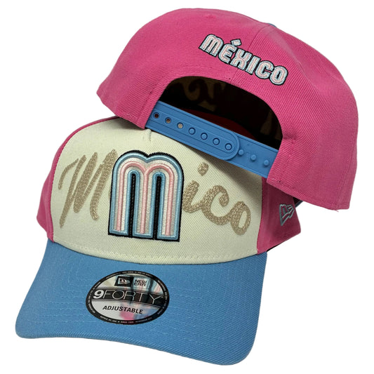 9Forty New Era Mexico M Pink Cap