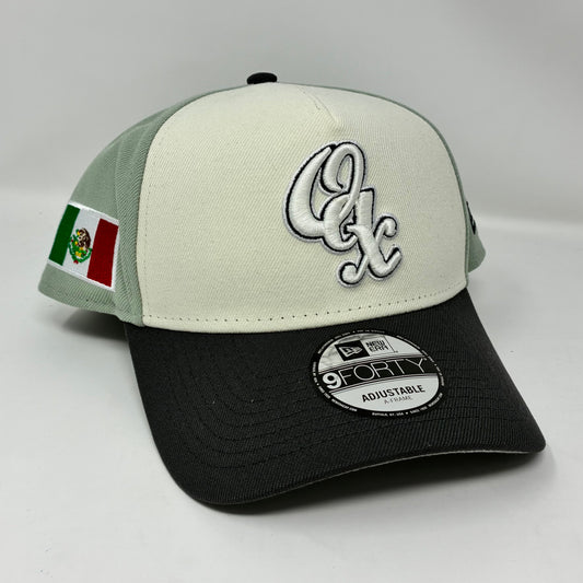9Forty A-Frame Snapback LMB Guerreros de Oaxaca White/Mint- Grey UV Cap