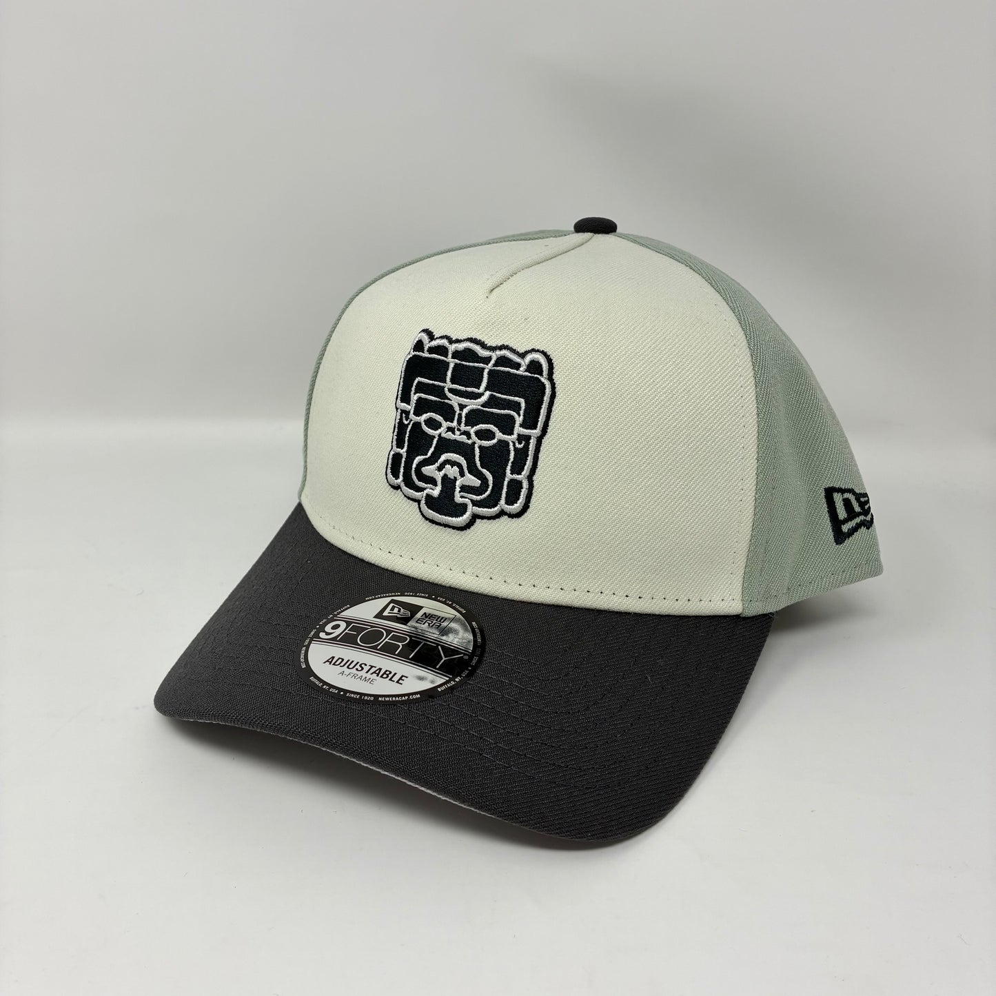 9Forty A-Frame Snapback LMB Olmecas De Tabasco White/Mint- Grey UV Cap