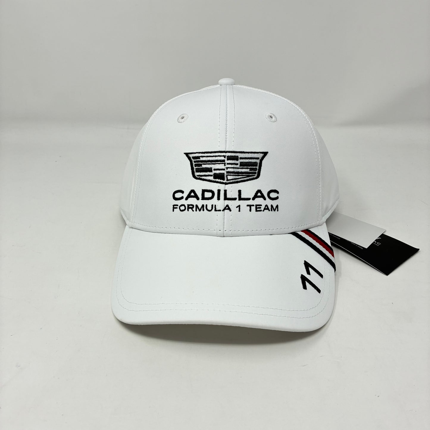 Cadillac F1 Racing 2026 Sergio "Checo" Perez Team Hat - White/Black
