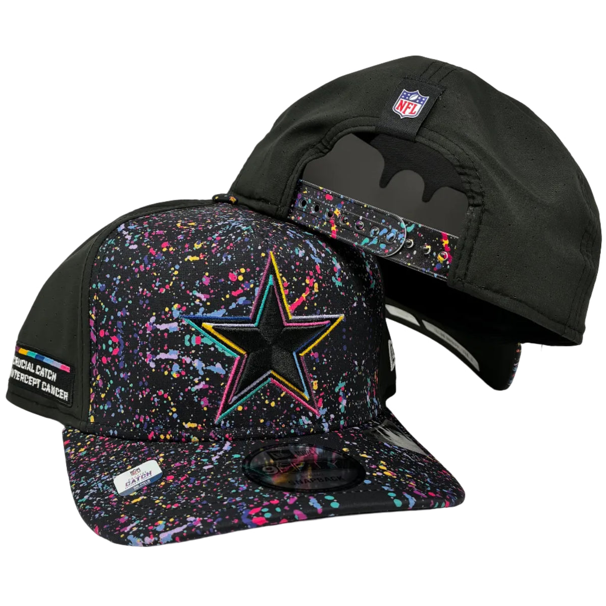9Fifty NFL 25 A-Frame Dallas Cowboys Black Colorful Cap