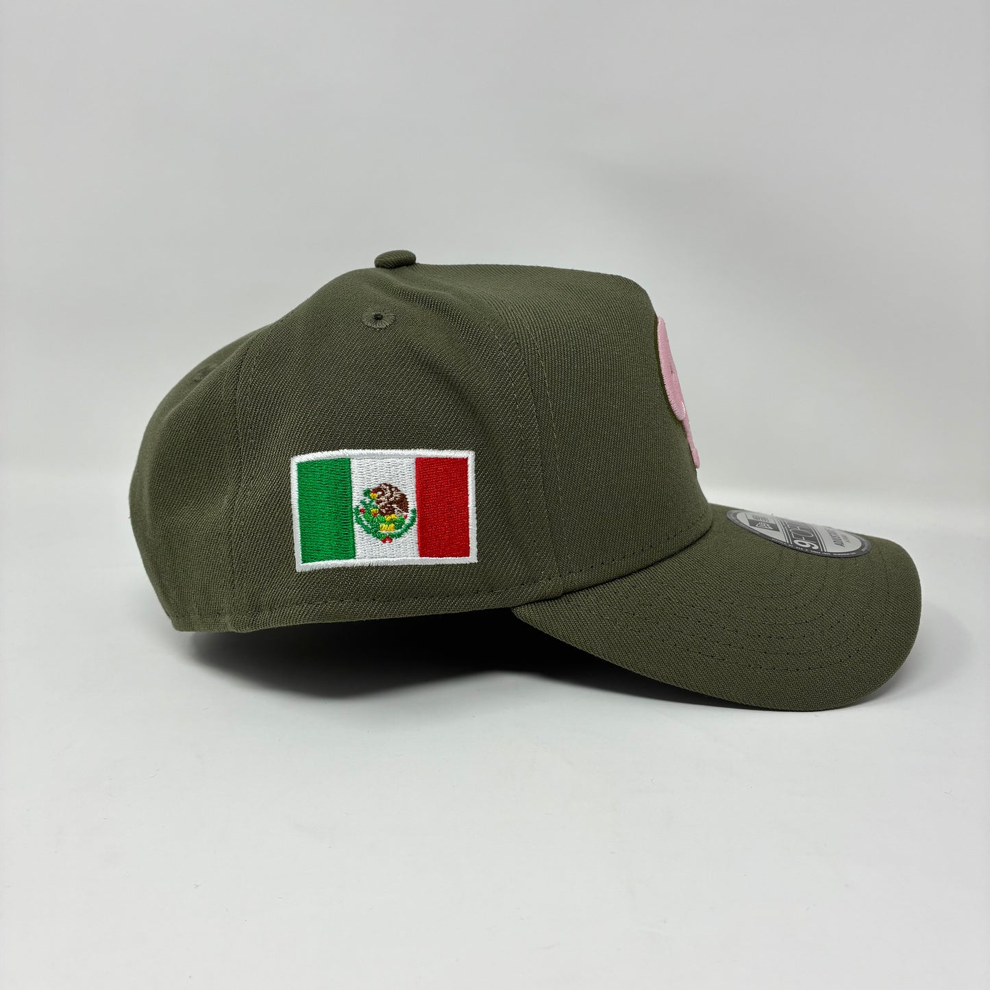 9Forty A-Frame Snapback LMB Guerreros de Oaxaca Olive - Grey UV Cap