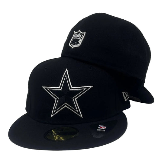 59Fifty Dallas Cowboys Black/White