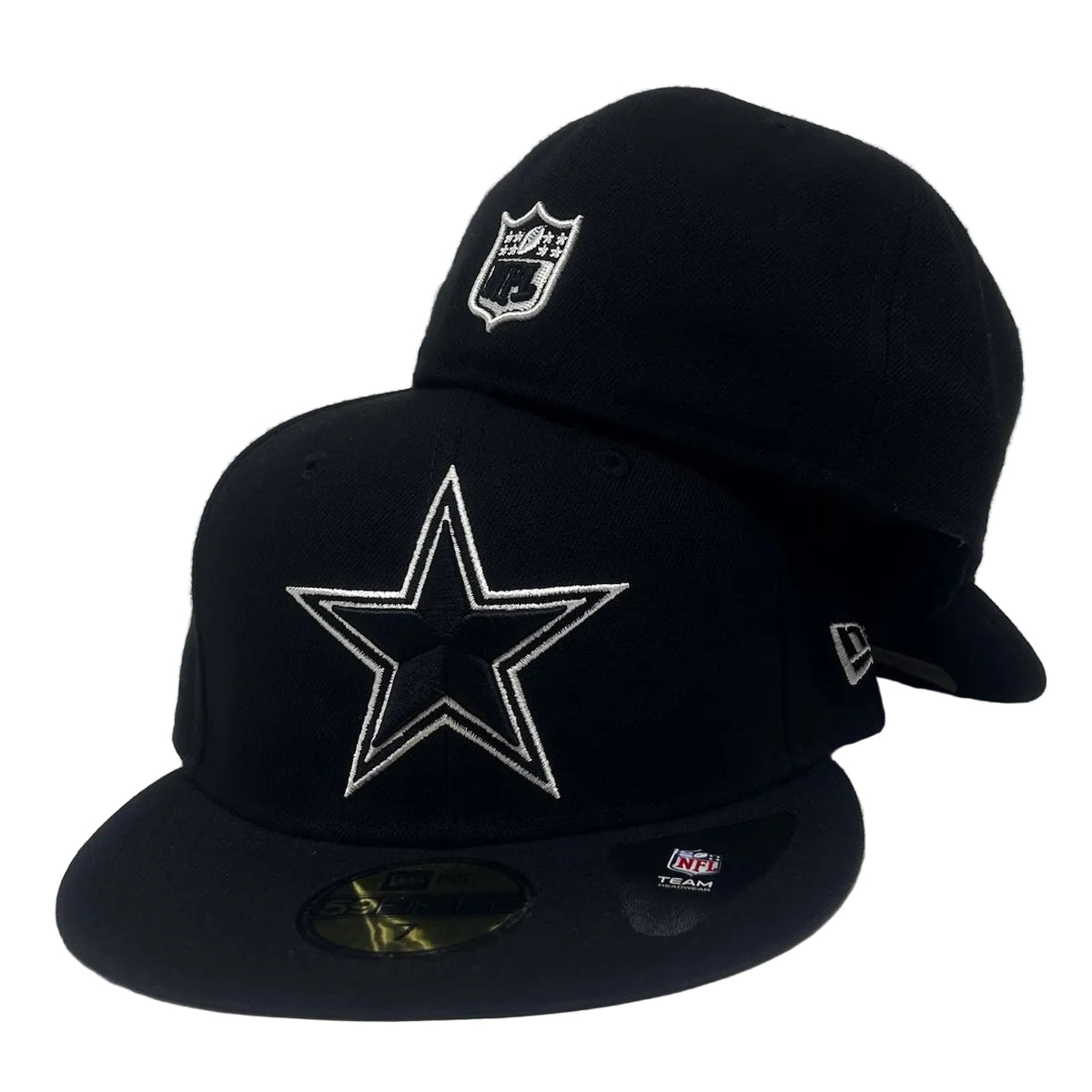 59Fifty Dallas Cowboys Black/White