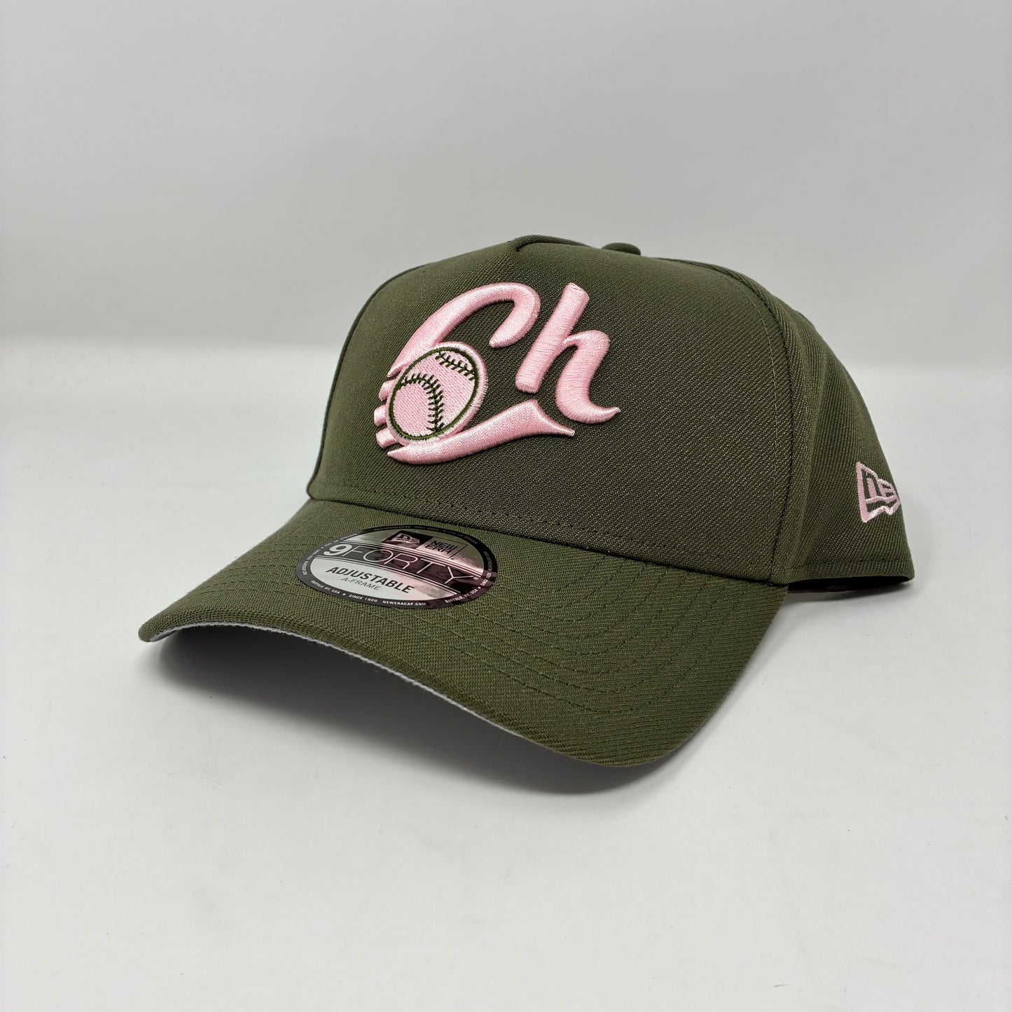 9Forty A-Frame Snapback LMB Charros de Jalisco Olive - Grey UV Cap