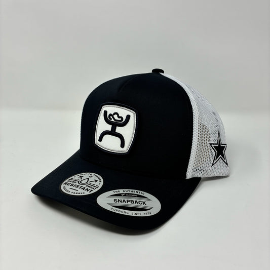 H Patch Navy/White DC134