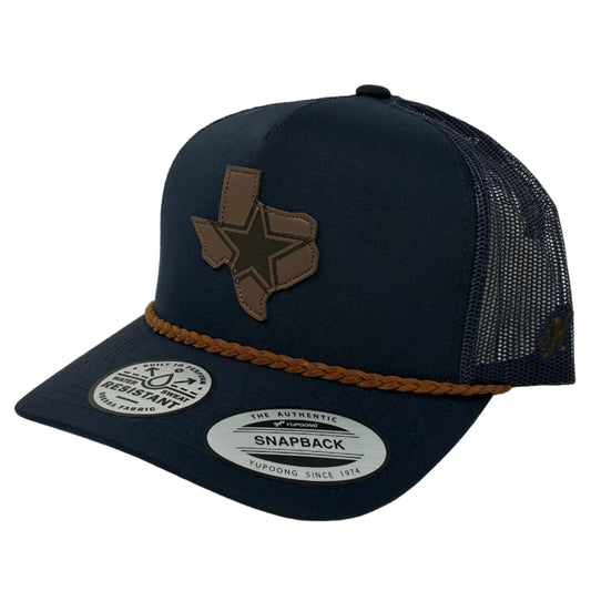 State Patch W Rope Navy DC136