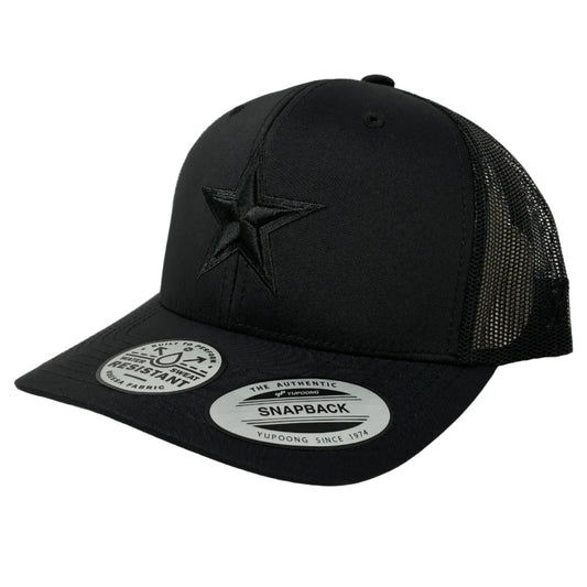 Men's Hooey Black Dallas Cowboys Star Trucker Adjustable Hat