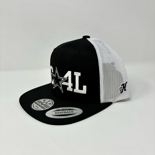 M DC4L Trucker Black/White