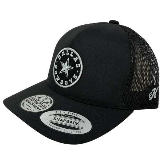 Dallas Cowboys Circle Patch Black DC153