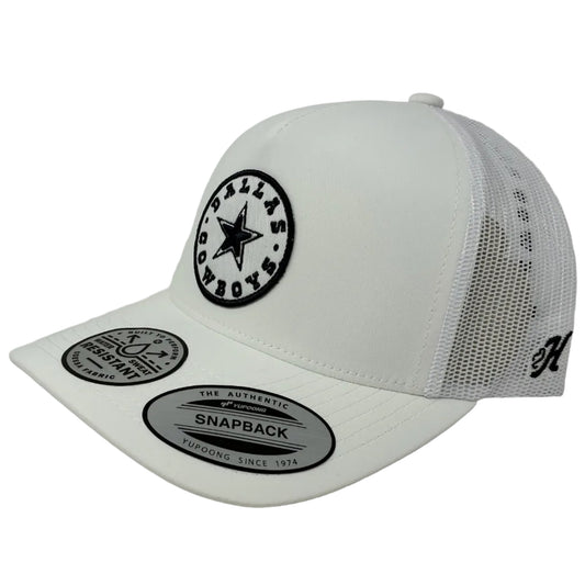 Dallas Cowboys Circle Patch White DC152