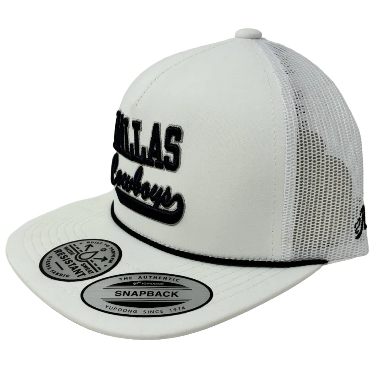 Dallas Cowboys Tail Swoop Rope White DC145