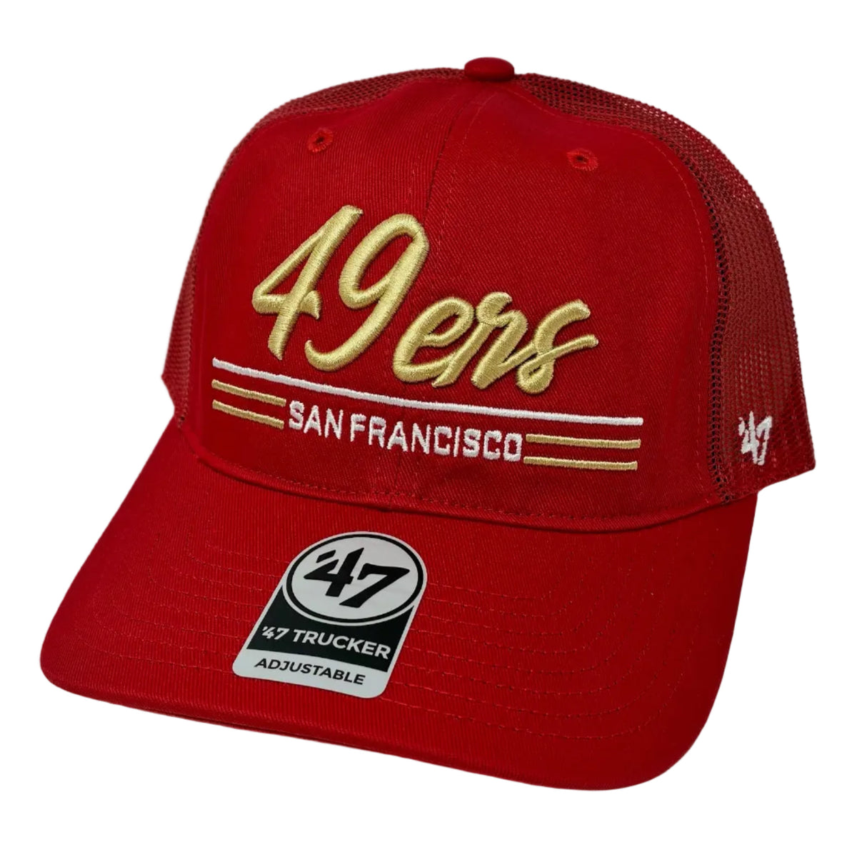 49ers San Francisco Red/Gold '47 Trucker