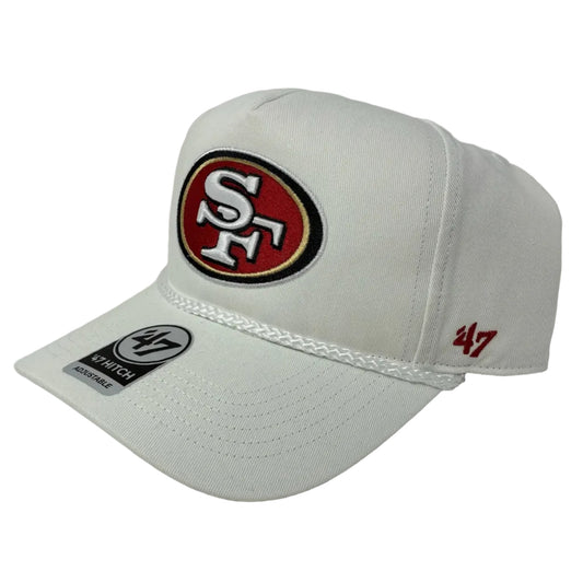 San Francisco 49ers White '47 Hitch