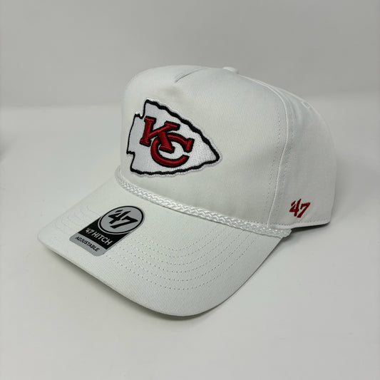 Kansas City Chiefs White ‘47 Hitch Adjustable